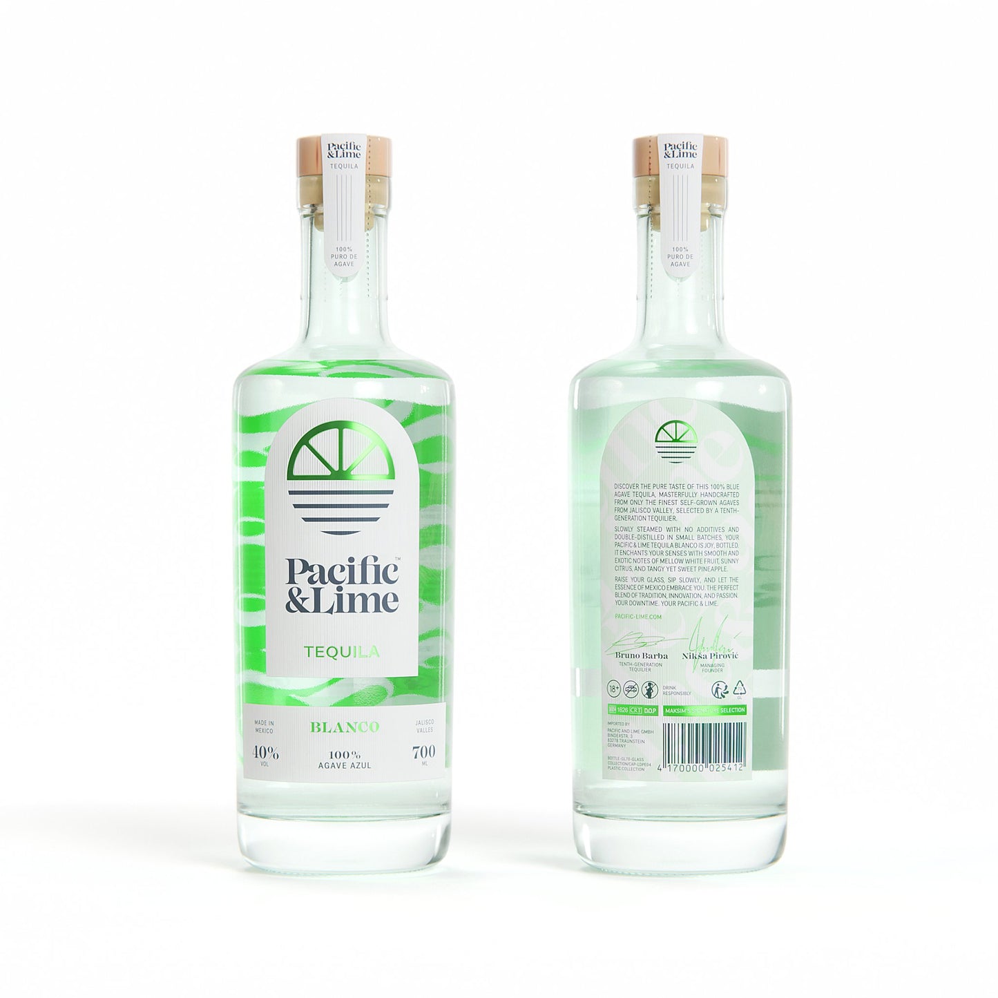 Tequila Blanco - Pacific and Lime