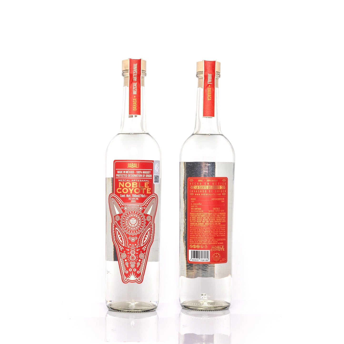 Mezcal Noble Coyote - Jabalí | 70cl 48% vol - Pacific & Lime