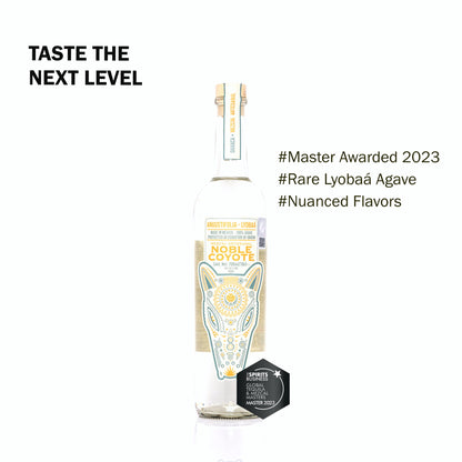 Noble Coyote Mezcal – Angustifolia & Lyobaá · 70cl · 45% vol - Pacific & Lime