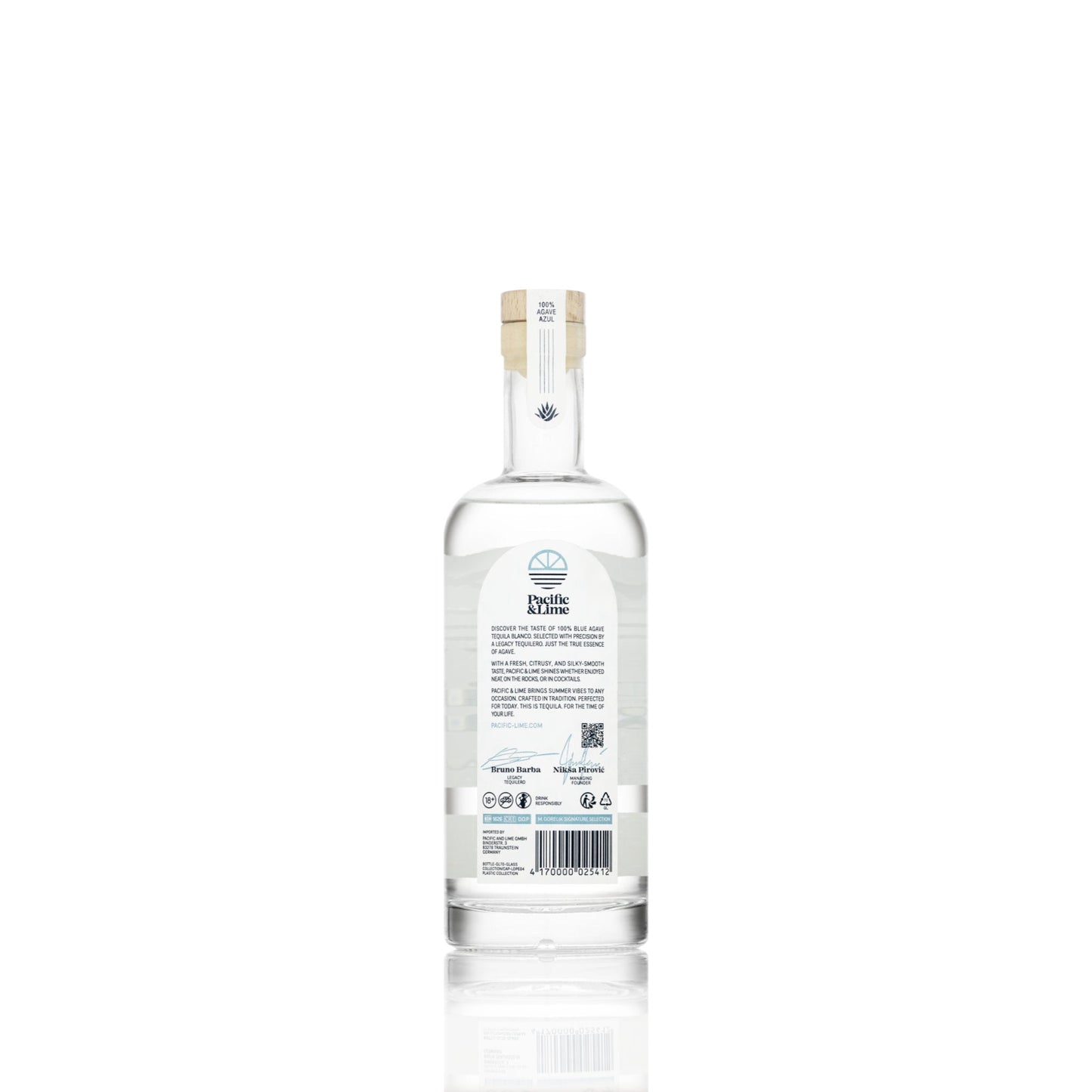 Pacific & Lime Tequila | Blanco · 100% Agave | 70cl · 40% vol - Pacific & Lime