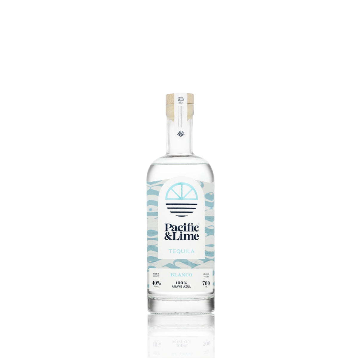 Pacific & Lime Tequila Blanco – 100% Agave · 70cl · 40% vol - Pacific & Lime