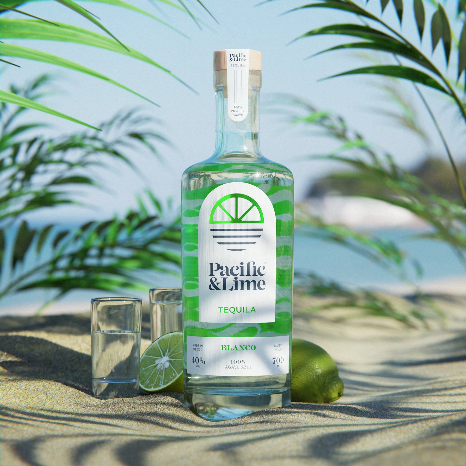 Tequila Blanco - Pacific and Lime